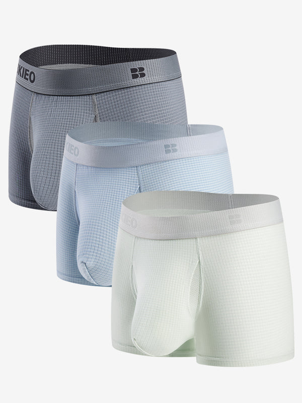 All-Season Comfort Waffle Modal Trunks με Dual-C Airflow Pouch